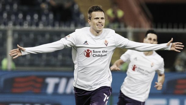 Sampdoria 0-2 Fiorentina: Đánh sập pháo đài Luigi Ferraris, Fiorentina trở lại ngôi đầu