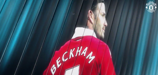 David Beckham trong ngày trở lại Old Trafford