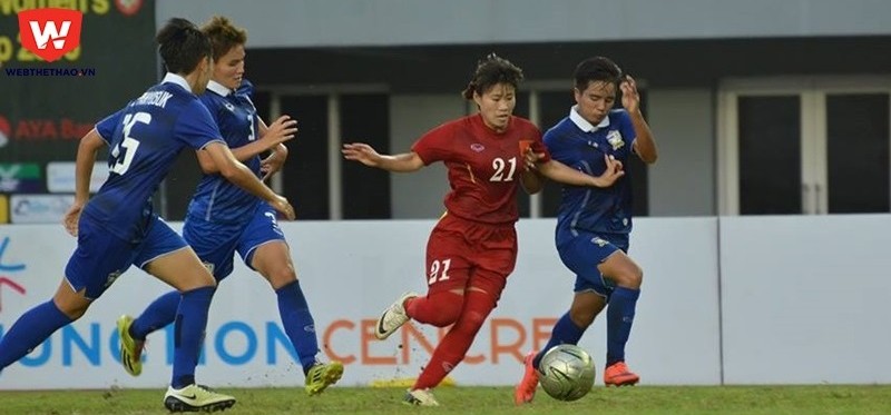 Kết thúc: ĐT nữ Việt Nam 1-1 ĐT nữ Thái Lan (pen: 5-6): Thất bại đầy cay đắng