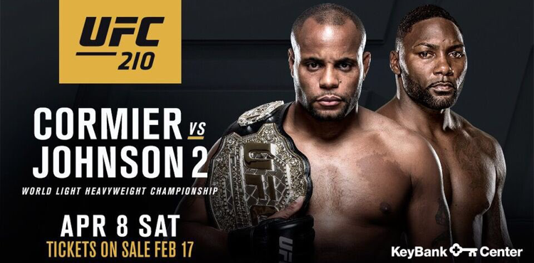UFC 210: Rumble nghỉ hưu, Daniel Cormier bảo toàn đai vô địch