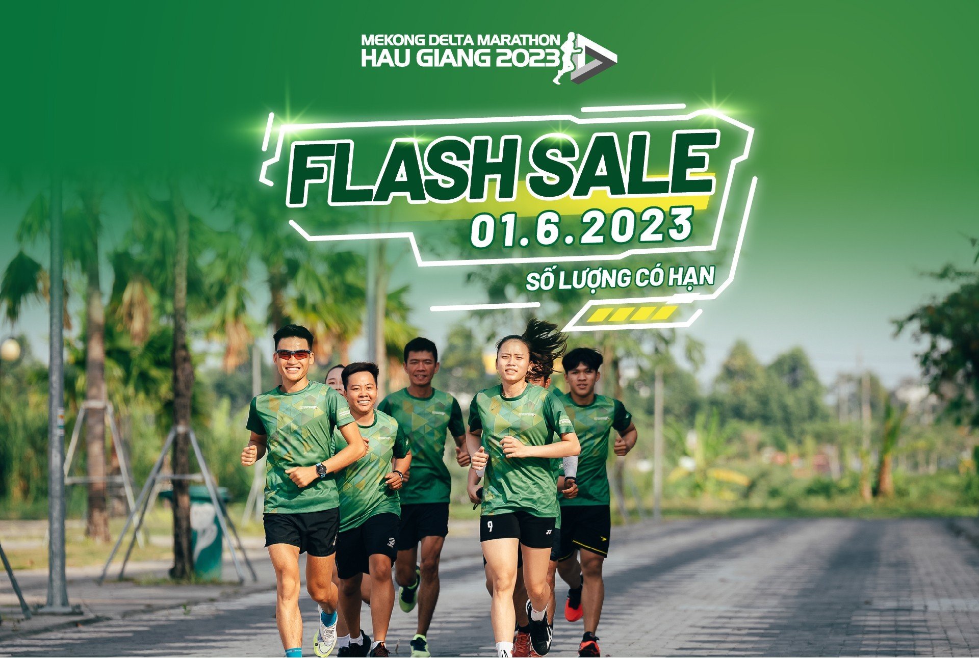 Chiến dịch tặng cây xanh cho trẻ em Hậu Giang với giá vé sốc của Mekong Delta Marathon 2023