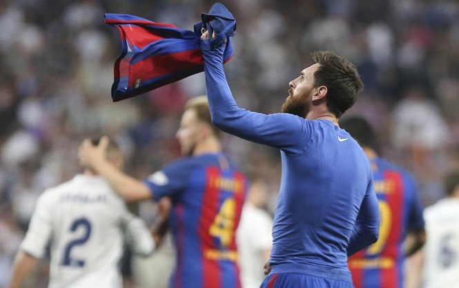 Messi lần đầu đến Di Stefano trong vai kỷ lục gia Siêu kinh điển Messi lần đầu đến Di Stefano trong vai kỷ lục gia Siêu kinh điển