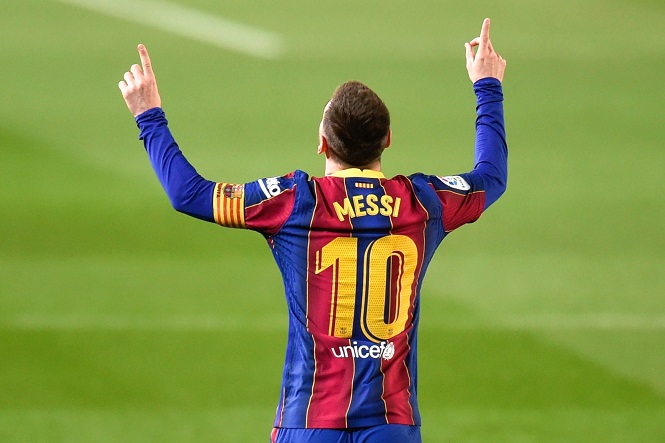 Messi đạt cột mốc độc đáo trong lịch sử La Liga với Barca Messi đạt cột mốc độc đáo trong lịch sử La Liga với Barca