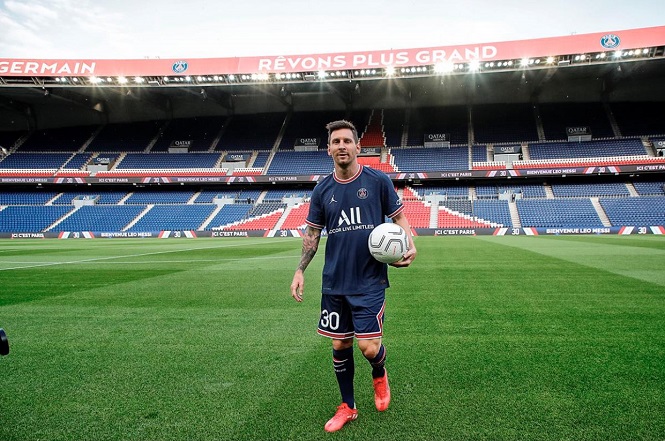 Ligue 1 cảm ơn PSG về sự xuất hiện của Messi Ligue 1 cảm ơn PSG về sự xuất hiện của Messi