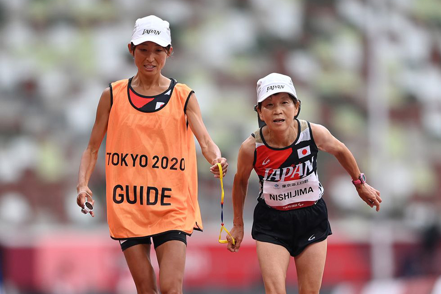 B&agrave; l&atilde;o khiếm thị 66 tuổi chạy marathon sub3:30 Paralympic đặt mục ti&ecirc;u mới