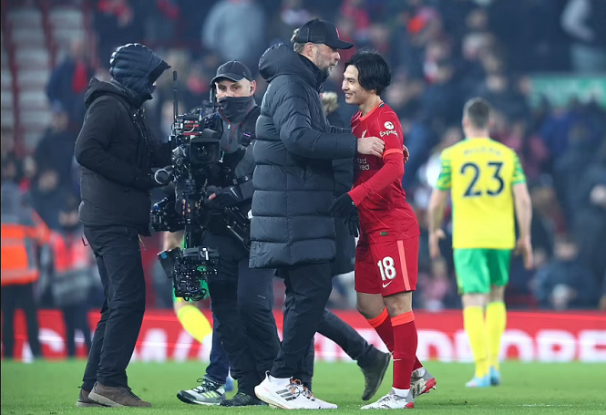 Minamino trở thành chuyên gia cúp nội địa cho Liverpool