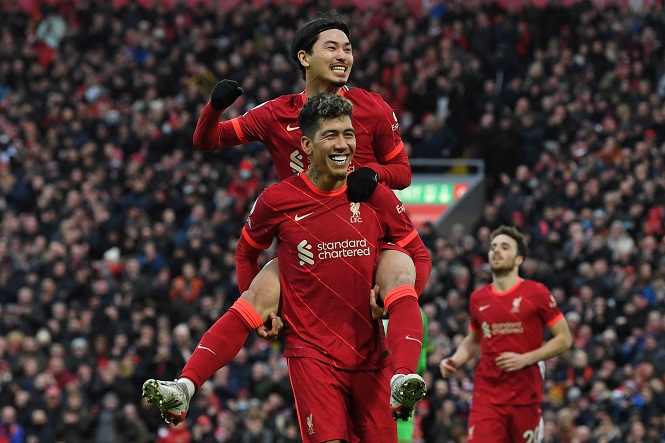 Minamino đón sinh nhật đặc biệt trong ngày Liverpool thắng đậm