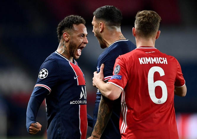 Neymar trình diễn siêu đẳng giúp PSG loại Bayern ở Champions League Neymar trình diễn siêu đẳng giúp PSG loại Bayern ở Champions League