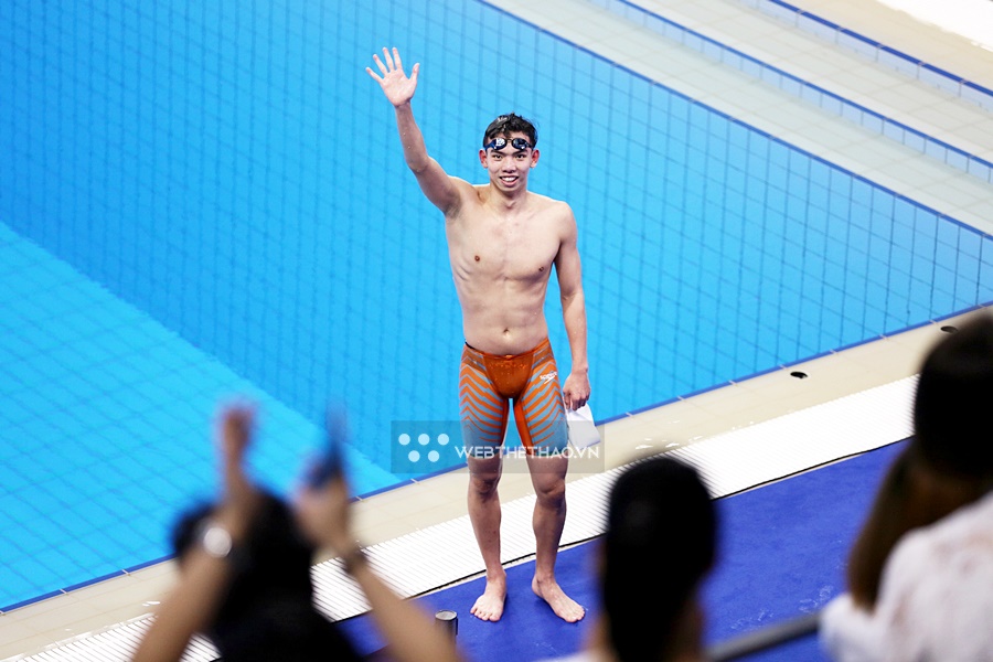 Nguyễn Huy Hoàng giành HCV bơi 1500m tự do tại Thái Lan nhưng chưa đạt chuẩn Olympic Paris 2024