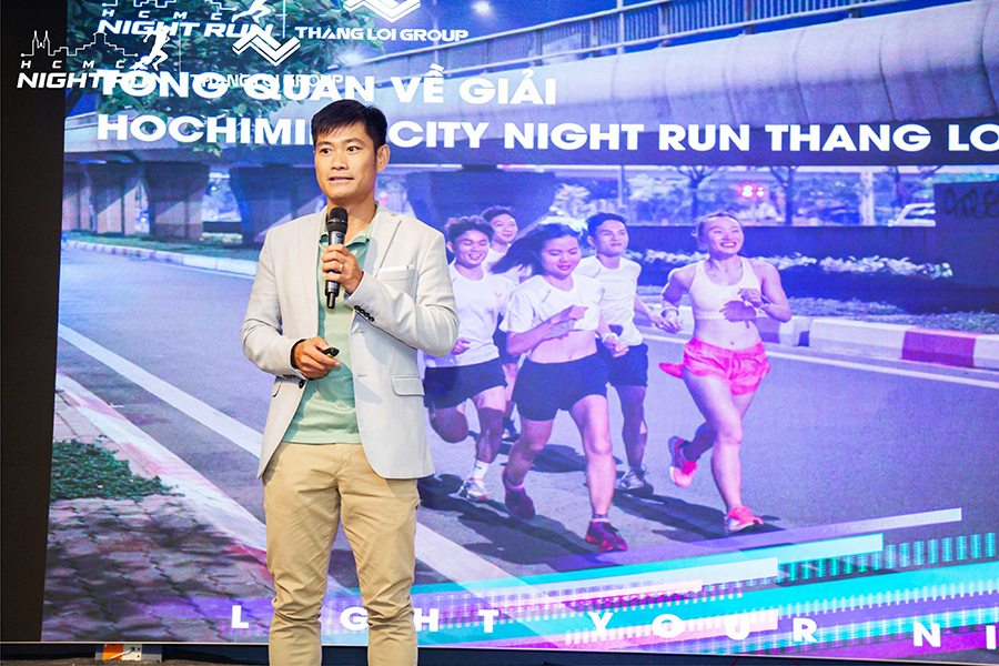 Ho Chi Minh City Night Run Thang Loi Group 2022 lan tỏa th&ocirc;ng tinh thần thể thao đến tất cả mọi người
