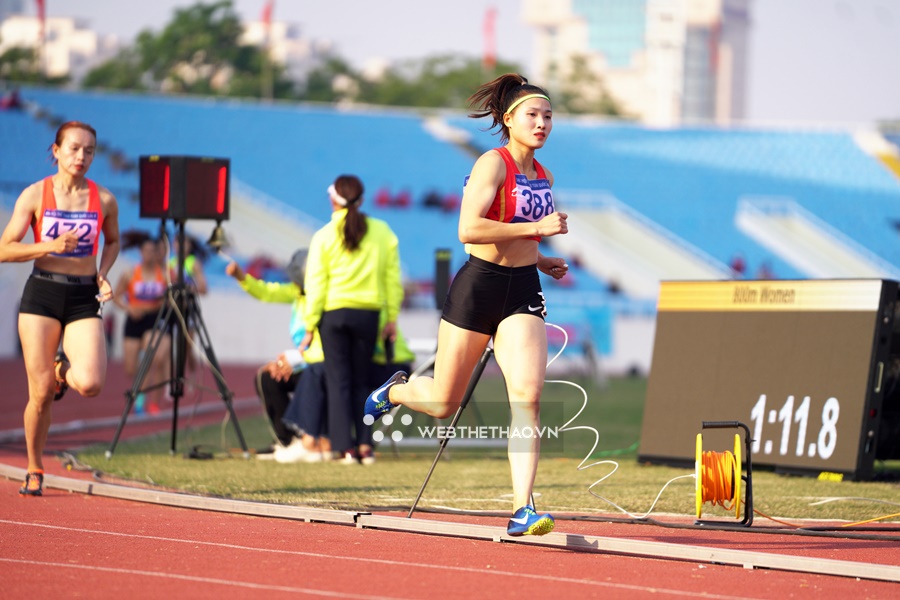 “Cô dâu chưa cưới” Nguyễn Linh Na thi kiểm tra giải điền kinh trẻ quốc gia sau kỳ tích SEA Games