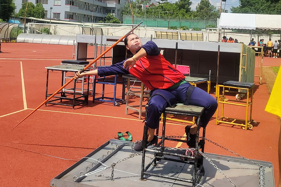 Tuyển thủ Paralympic Nguyễn Thị Hải 20 năm vô địch điền kinh quốc gia người khuyết tật