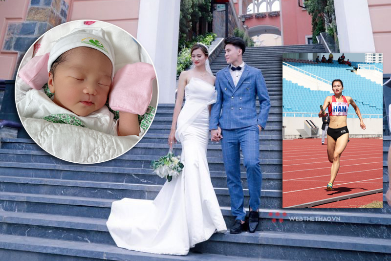 Hoa khôi điền kinh Nguyễn Thị Oanh chào đón “thiên thần” đầu lòng Hoa khôi điền kinh Nguyễn Thị Oanh chào đón “thiên thần” đầu lòng