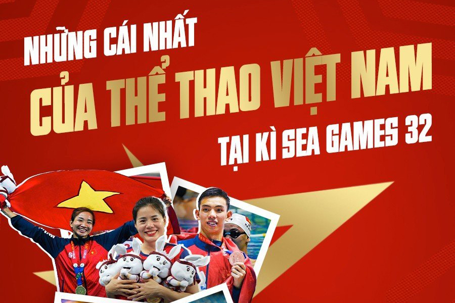 Những cái nhất của điền kinh Việt Nam tại SEA Games 32