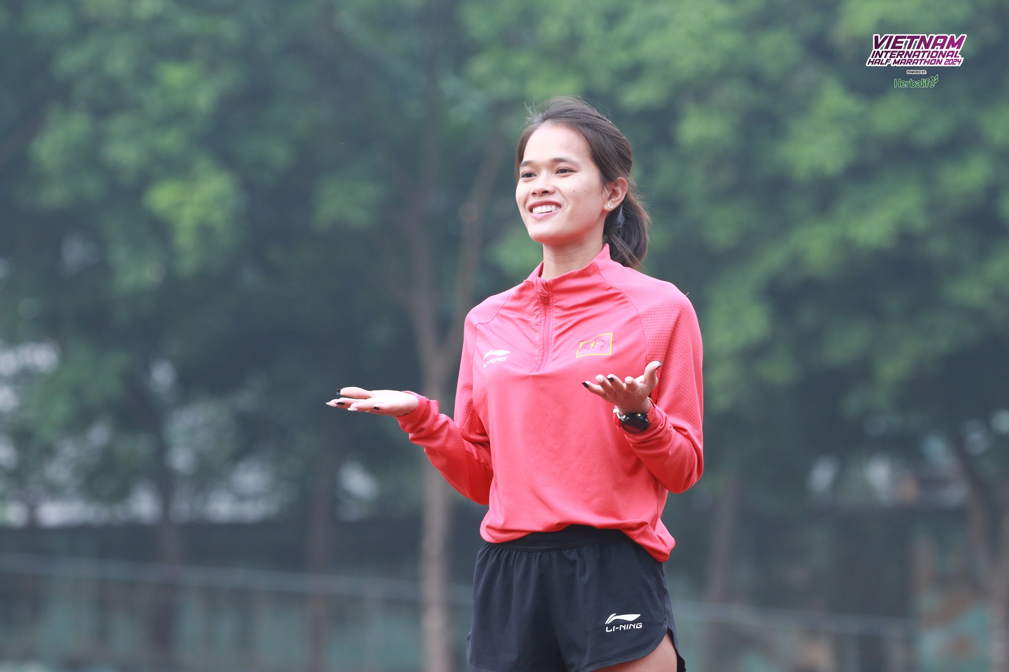 Hồng Lệ lan tỏa tinh thần chạy bộ từ Giải Bán Marathon Quốc tế Việt Nam 2024 tài trợ bởi Herbalife Hồng Lệ lan tỏa tinh thần chạy bộ từ Giải Bán Marathon Quốc tế Việt Nam 2024 tài trợ bởi Herbalife