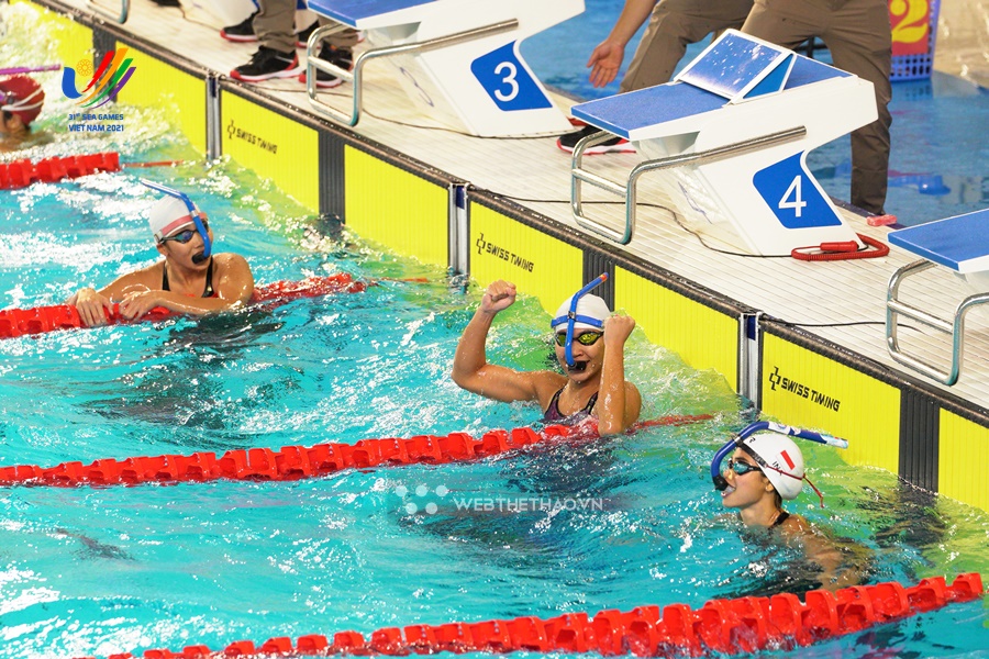 Cô gái Hải Dương có gia cảnh éo le phá sâu kỷ lục SEA Games môn lặn