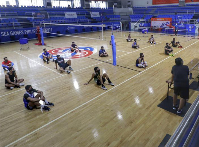 B&oacute;ng chuyền Philippines tập trung, chuẩn bị cho những giải đấu lớn