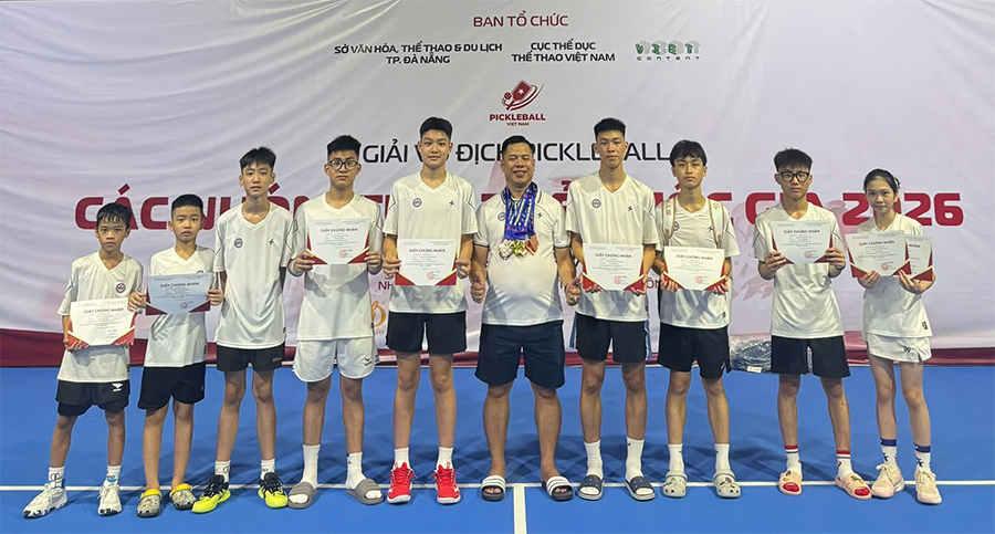 Pickleball Hải Phòng khẳng định vị thế với 18 suất dự chung kết Giải vô địch Pickleball các nhóm tuổi trẻ Quốc gia 2026 Pickleball Hải Phòng khẳng định vị thế với 18 suất dự chung kết Giải vô địch Pickleball các nhóm tuổi trẻ Quốc gia 2026