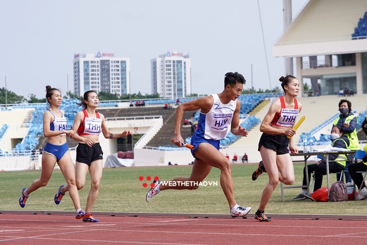 Tổ chức riêng giải điền kinh quốc gia các nội dung tiếp sức, tuyển quân cho SEA Games 32, ASIAD 19