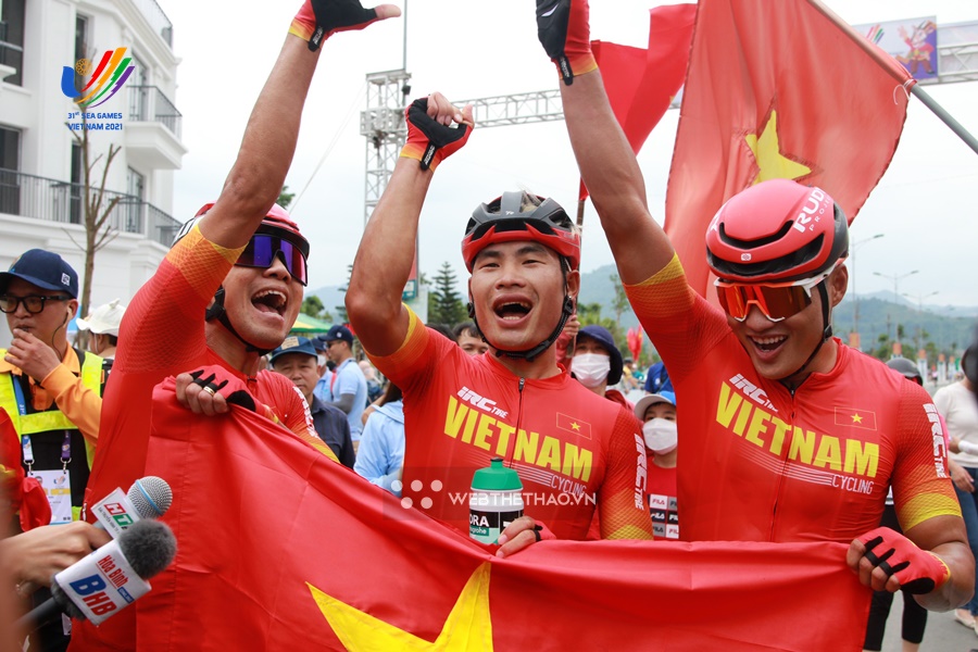 Vượt gấp đ&ocirc;i chỉ ti&ecirc;u v&agrave;ng SEA Games 31, xe đạp Việt Nam v&agrave;o guồng cho SEA Games 2023