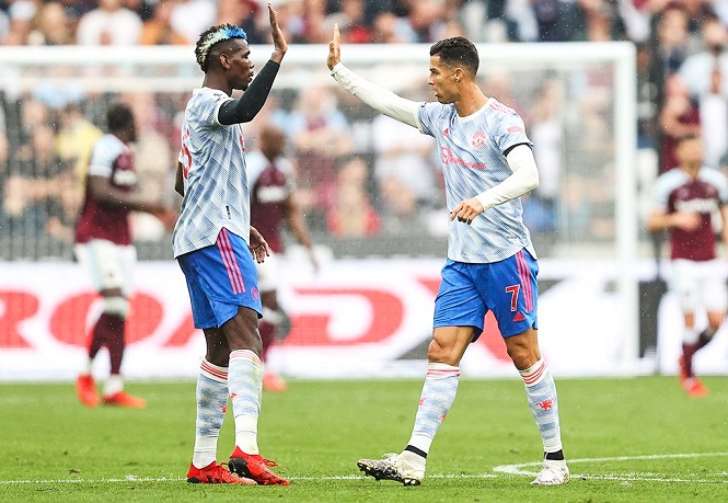 Ronaldo ghi bàn cho MU khi VAR không thể bắt lỗi Ronaldo ghi bàn cho MU khi VAR không thể bắt lỗi