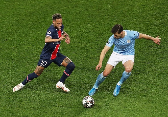 Ruben Dias phòng ngự phi thường cho Man City ở Champions League
