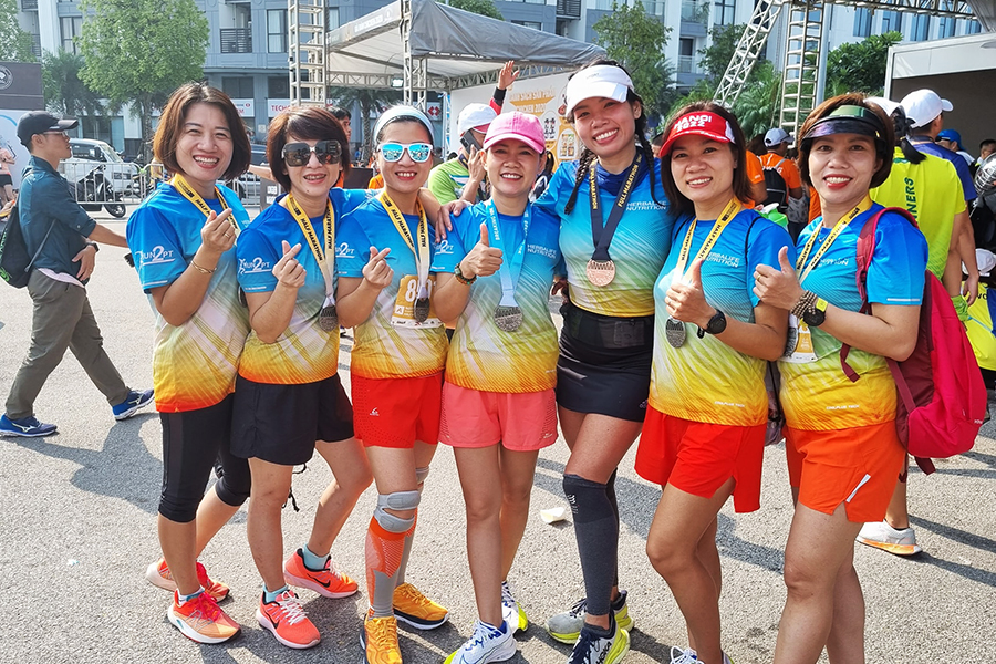 TRIO H24 v&agrave; RUN2PT: H&aacute;o hức tập luyện chờ ng&agrave;y đua Giải B&aacute;n Marathon Quốc tế Việt Nam 2023
