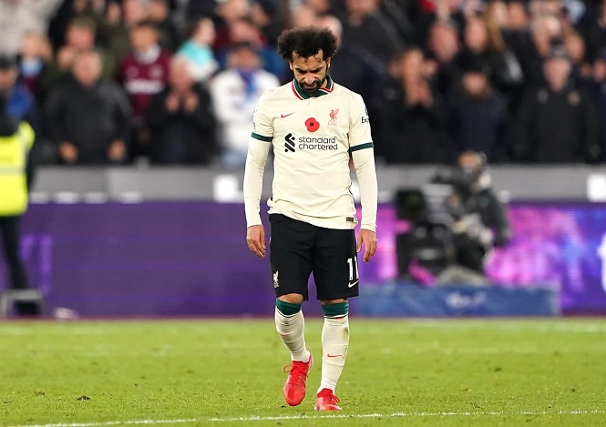 Mohamed Salah sốc ở lễ trao giải Quả bóng vàng 2021