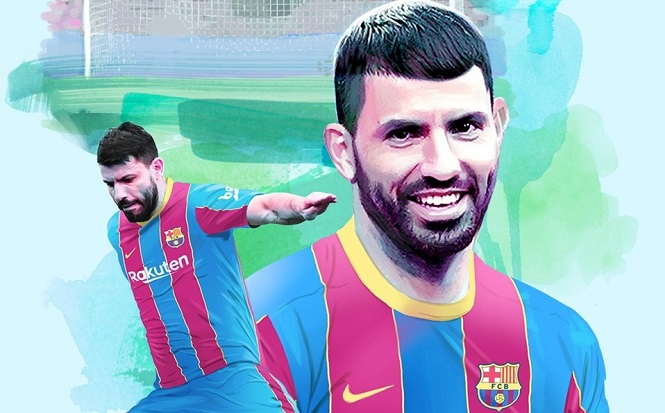 Aguero c&oacute; điều khoản giải ph&oacute;ng &ldquo;trăm triệu&rdquo; euro với Barca