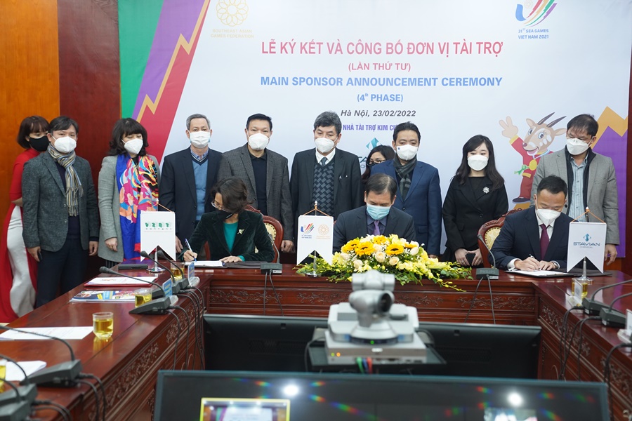 Stavian Chemical đồng hành SEA Games 31 với vai trò nhà tài trợ Kim cương