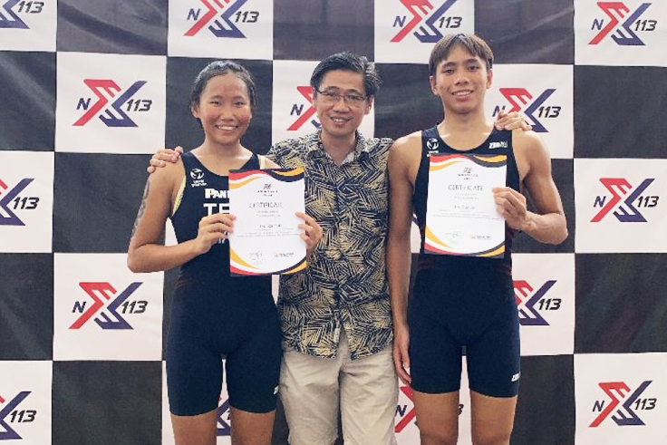 Chị em “thần đồng aquathlon Malaysia” tham vọng thống trị SEA Games 32
