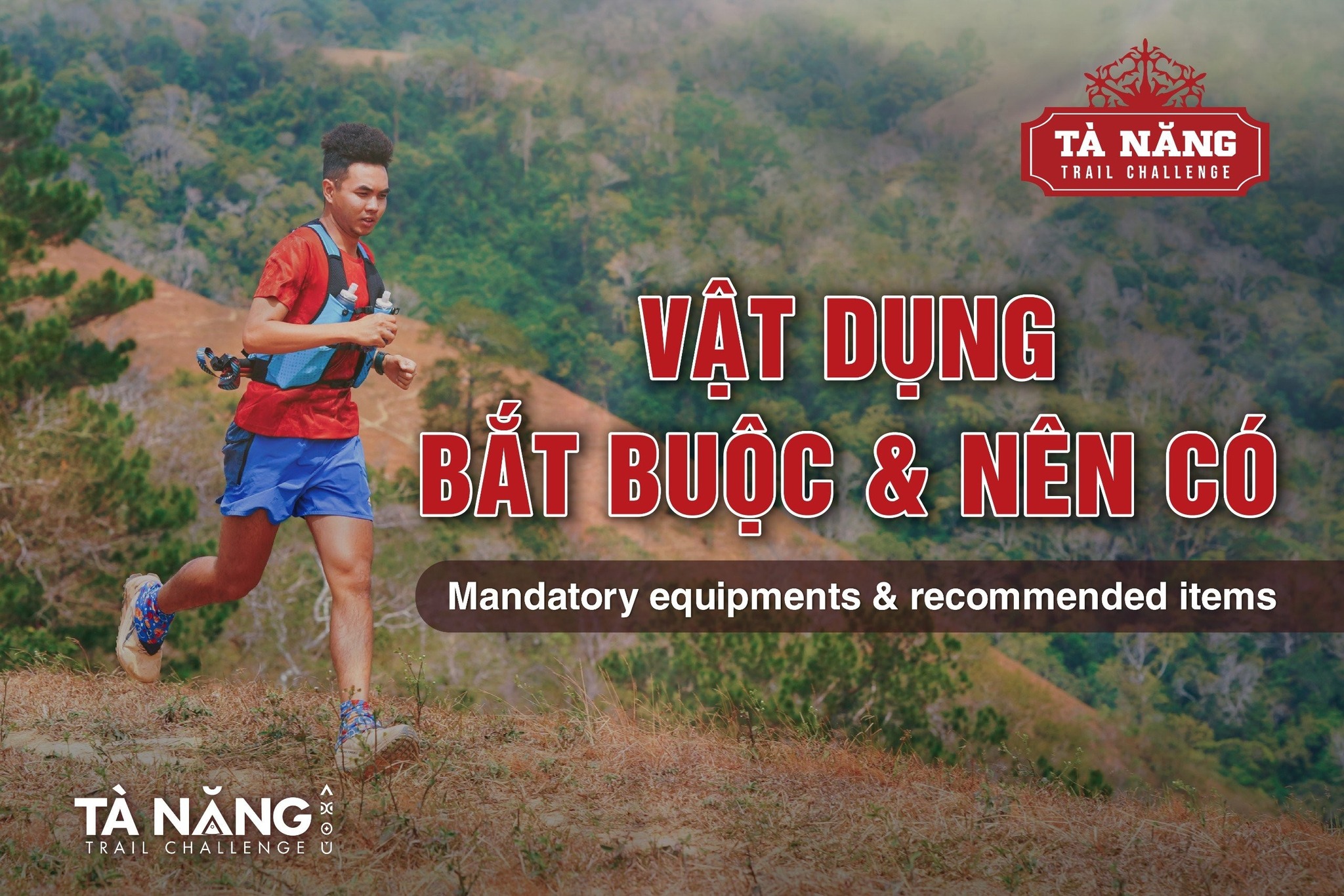 Chạy địa hình ở cung trekking đẹp nhất Việt Nam cần những vật dụng gì? Chạy địa hình ở cung trekking đẹp nhất Việt Nam cần những vật dụng gì?
