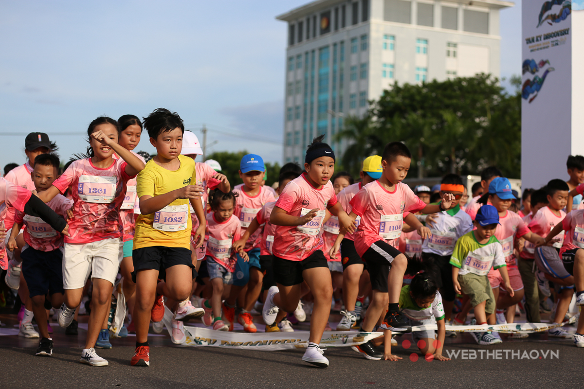 Tam Kỳ Discovery Marathon ươm mầm tài năng điền kinh từ những bước chạy nhí yêu thương Tam Kỳ Discovery Marathon ươm mầm tài năng điền kinh từ những bước chạy nhí yêu thương
