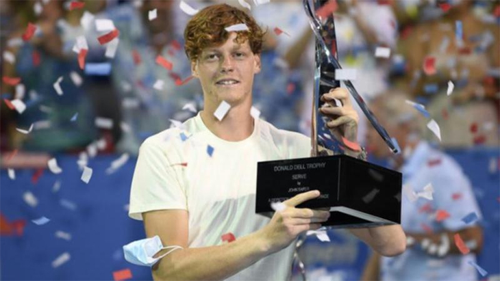 Sinner trở thành thiếu niên đầu tiên vô địch tennis ATP 500