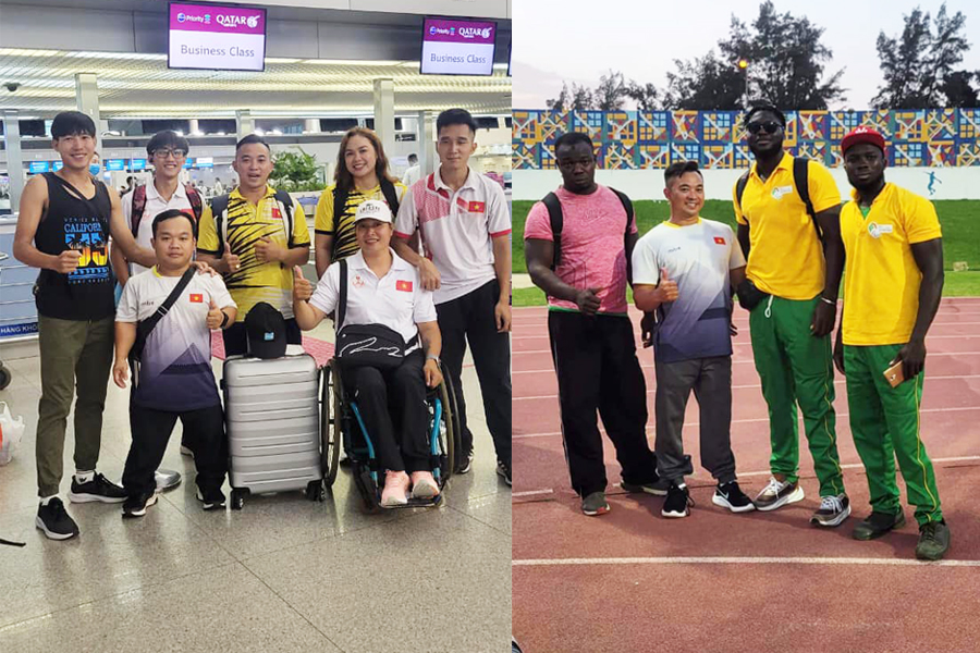 Đoàn VĐV người khuyết tật Việt Nam thi đấu thành công tại World Para Athletics Grand Prix 2022 Đoàn VĐV người khuyết tật Việt Nam thi đấu thành công tại World Para Athletics Grand Prix 2022