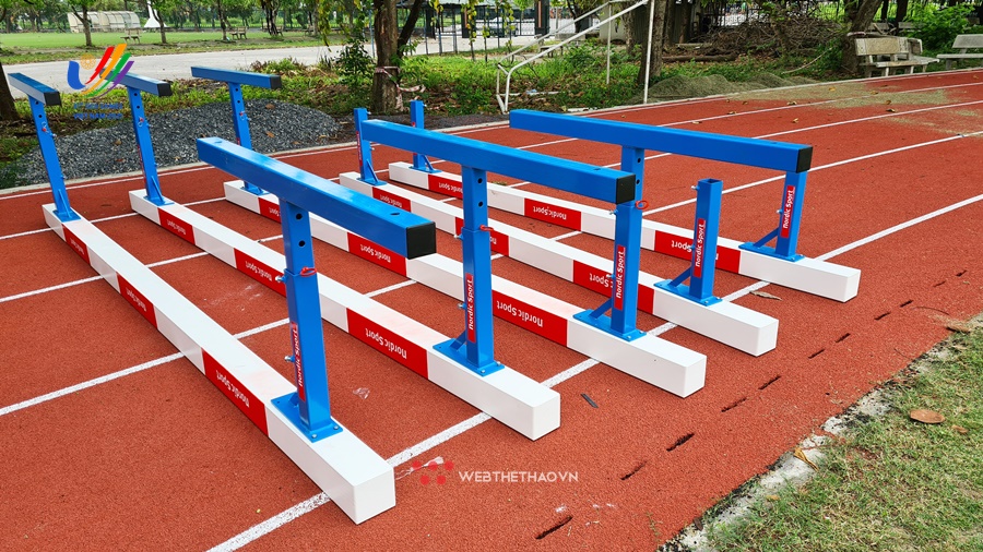 Lắp đặt thiết bị mới phục vụ môn điền kinh SEA Games 31