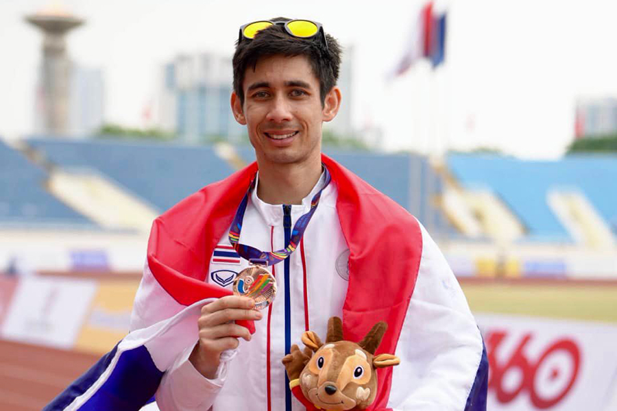 Đối thủ marathon hàng đầu của Hoàng Nguyên Thanh ngã gãy xương sườn trước SEA Games 32
