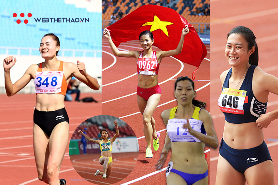 Top 5 nữ VĐV điền kinh Việt Nam nổi danh nhất Đông Nam Á