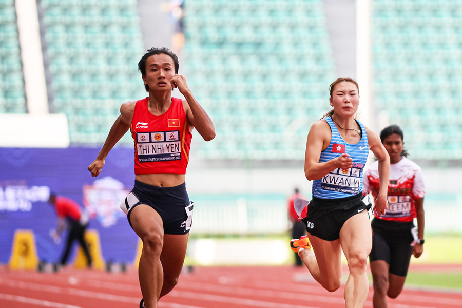 Trần Thị Nhi Yến nhận suất đặc cách 100m nữ dự Olympic Paris 2024? Trần Thị Nhi Yến nhận suất đặc cách 100m nữ dự Olympic Paris 2024?