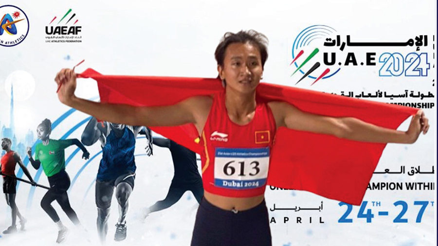 Trần Thị Nhi Yến giành HCB chạy 100m U20 châu Á, gần chạm kỷ lục quốc gia của Vũ Thị Hương
