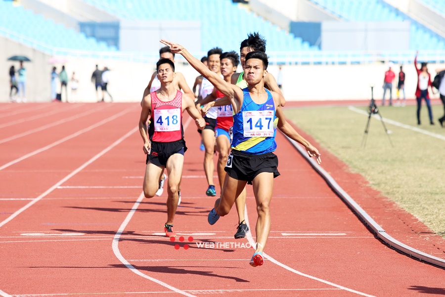 Nội dung nào có đông VĐV tranh tài nhất ở giải điền kinh VĐQG 2021?