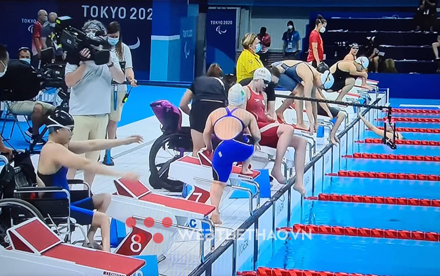&ldquo;Chiến binh&rdquo; B&iacute;ch Như kh&ocirc;ng v&agrave;o chung kết bơi 50m tự do S6 Paralympic Tokyo