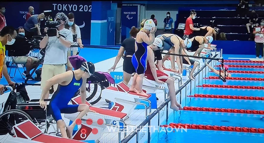 &ldquo;Chiến binh&rdquo; B&iacute;ch Như v&agrave;o chung kết bơi 100m ếch nữ SB5 Paralympic Tokyo