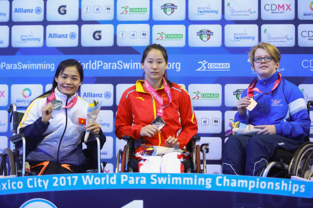 B&iacute;ch Như dừng bước, &aacute; qu&acirc;n người Trung Quốc bị loại sốc 200m hỗn hợp SM6 Paralympic Tokyo