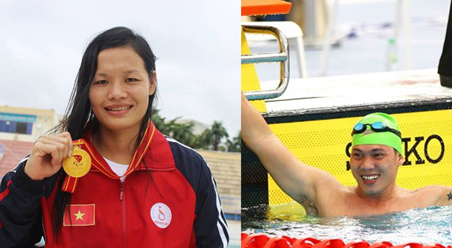 Hai “kình ngư” Việt khởi tranh chiến dịch kiếm huy chương Paralympic Tokyo