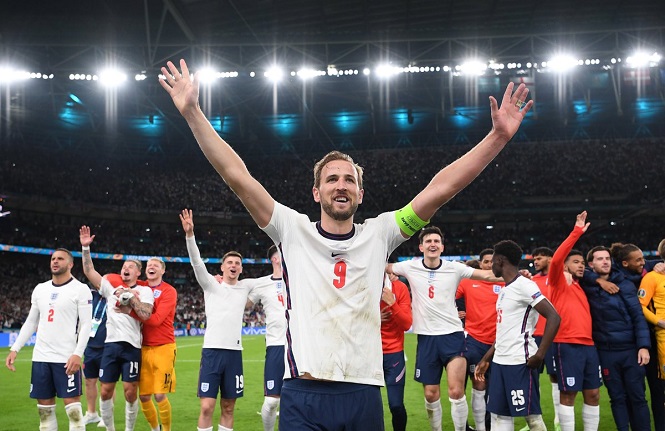 Tuyển Anh giữ b&oacute;ng l&acirc;u nhất EURO 2021 để kết th&uacute;c giấc mơ của Đan Mạch