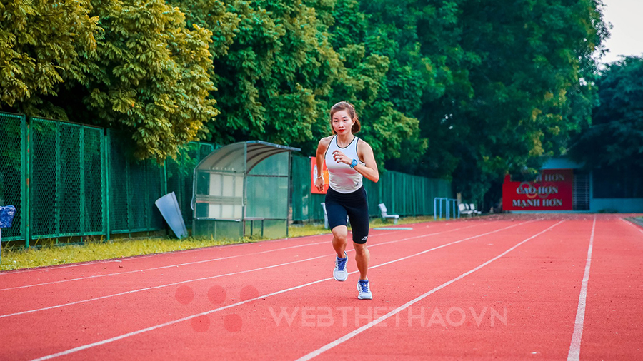 Tuyển thủ điền kinh Việt “giải nhiệt” sau những buổi tập siêu nóng