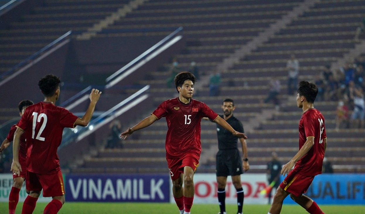 Bảng xếp hạng bảng F vòng loại U17 châu Á 2023: Việt Nam nhất bảng, Thái Lan thứ nhì