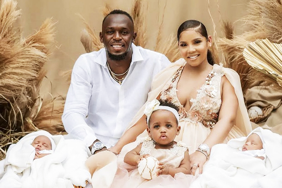 Cặp song sinh của “Ông hoàng tốc độ” Usain Bolt có tên độc lạ nhất thế giới