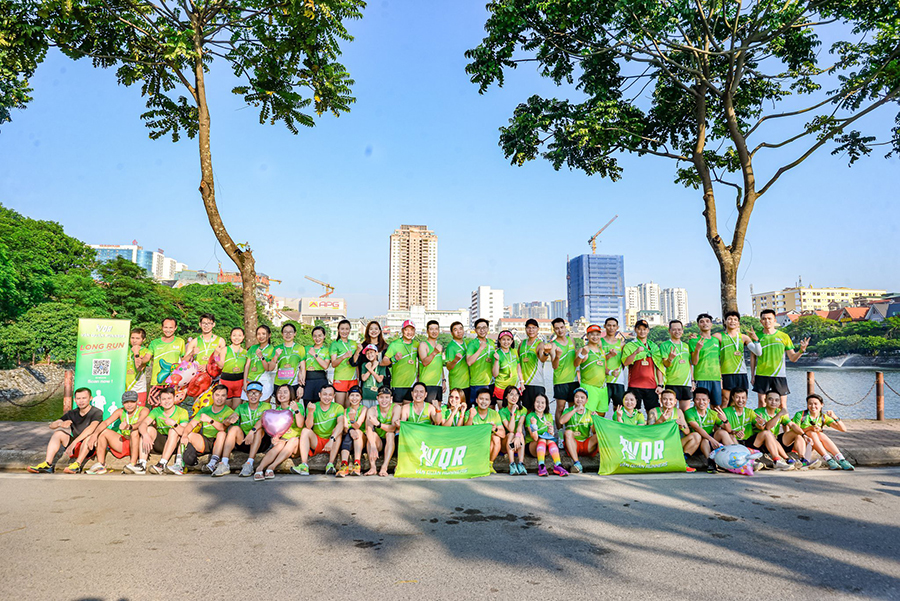 Văn Quán Runners - CLB màu xanh lá với những thành viên có thành tích “khủng” đổ bộ VIHM 2023 Herbalife Nutritrion